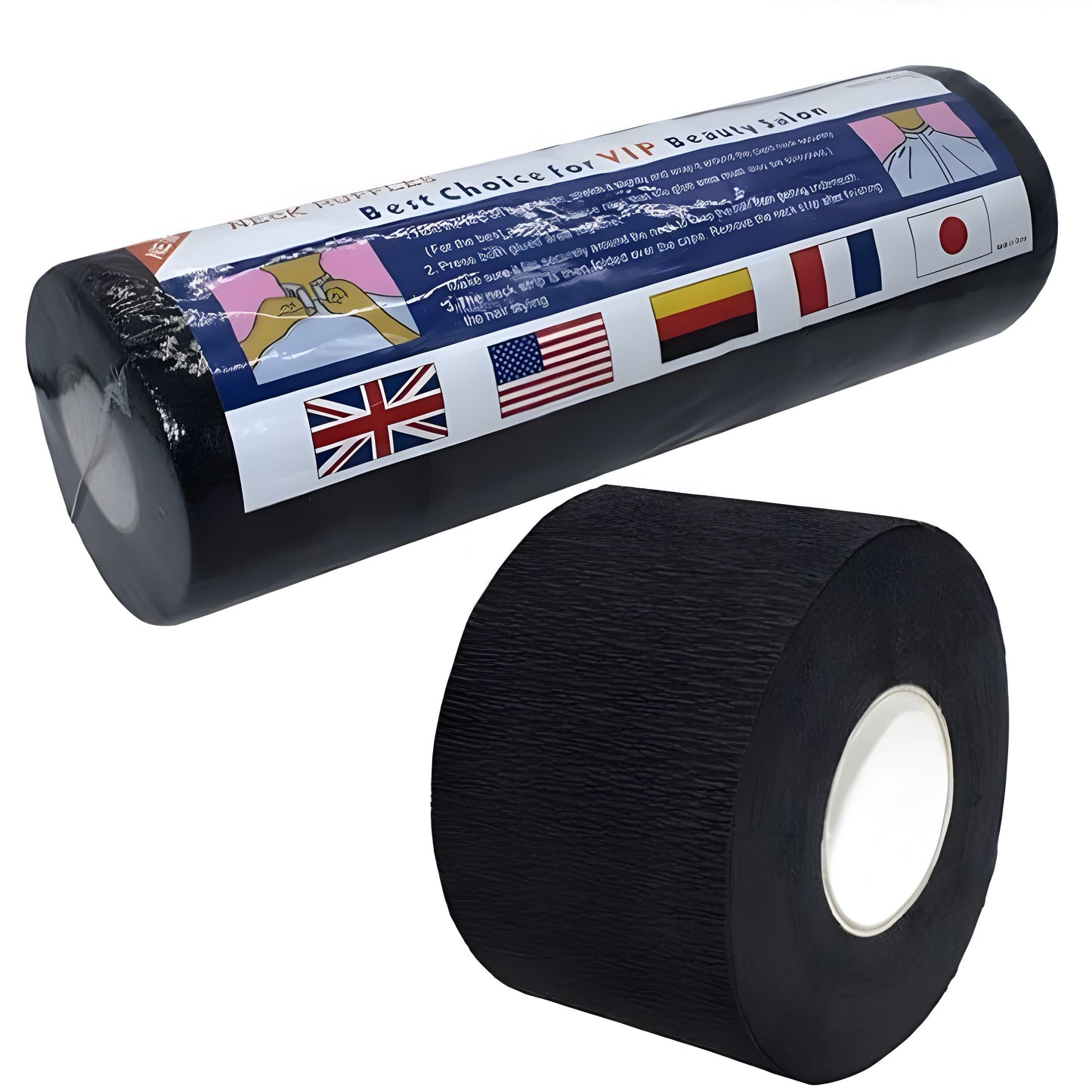 Papel De Cuello Rocco Negro