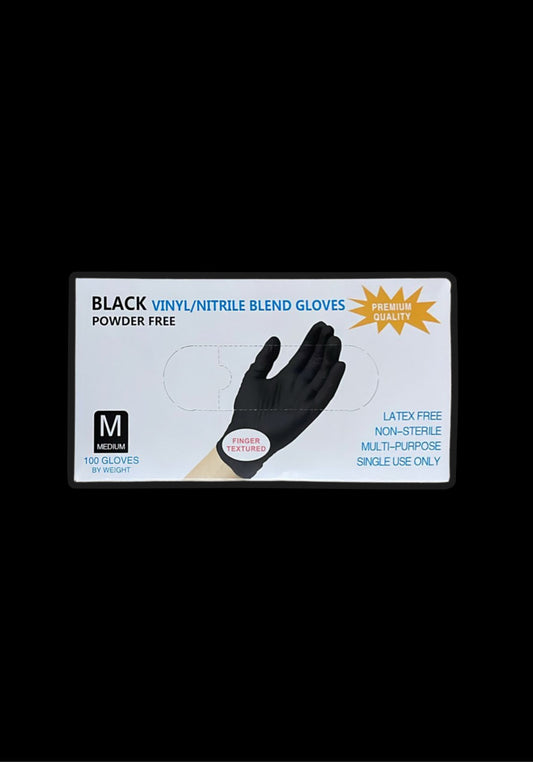 Guantes de Nitrilo Negros (caja 100 unidades)